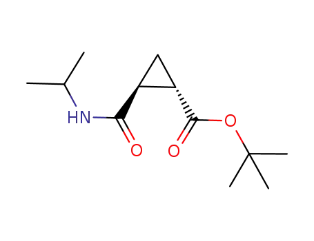 tert-butyl 2-isopropylaminocarbonyl-cyclopropanecarboxylate