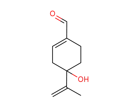 4-hydroxy-4-(prop-1-en-2-yl)cyclohex-1-enecarbaldehyde