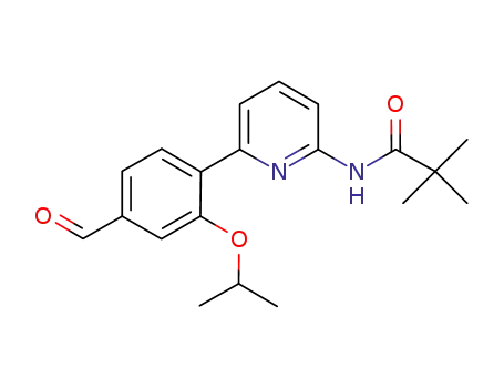 N-t-butylcarbonyl-6-(2-isopropoxy-4-formylphenyl)-pyridin-2-ylamine