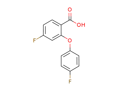 4-fluoro-2-(4-fluorophenoxy)benzoic acid