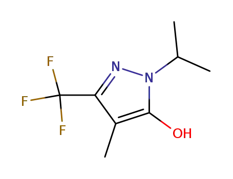 5-hydroxy-4-methyl-1-iso-propyl-3-trifluoromethyl-1H-pyrazole