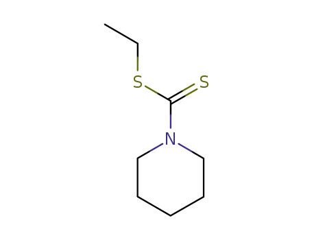 Molecular Structure of 16022-57-4 (1-Piperidinecarbodithioic acid, ethyl ester)