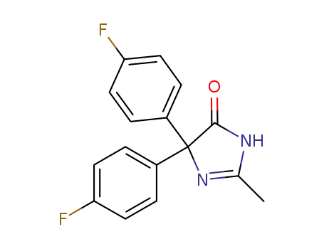 5,5-bis(4-fluorophenyl)-2-methyl-3,5-dihydro-4H-imidazol-4-one