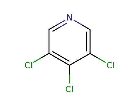 Molecular Structure of 33216-52-3 (3,4,5-Trichloropyridine)