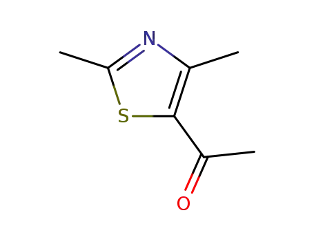Molecular Structure of 38205-60-6 (5-Acetyl-2,4-dimethylthiazole)