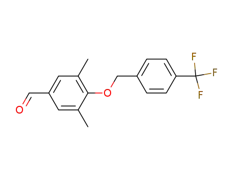 3,5-dimethyl-4-(4-trifluoromethyl-benzyloxy)-benzaldehyde