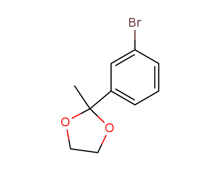 1,3-Dioxolane, 2-(3-bromophenyl)-2-methyl-