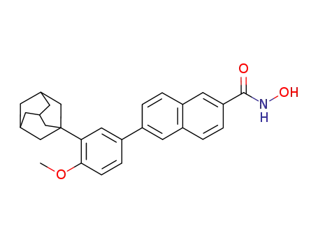 6-(3-adamantan-1-yl-4-methoxyphenyl)naphthalene-2-carboxylic acid hydroxyamide