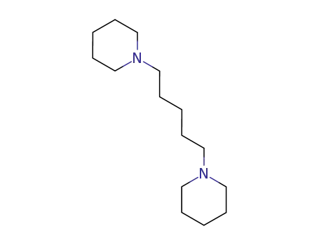 Molecular Structure of 24362-44-5 (Piperidine,1,1'-(1,5-pentanediyl)bis-)
