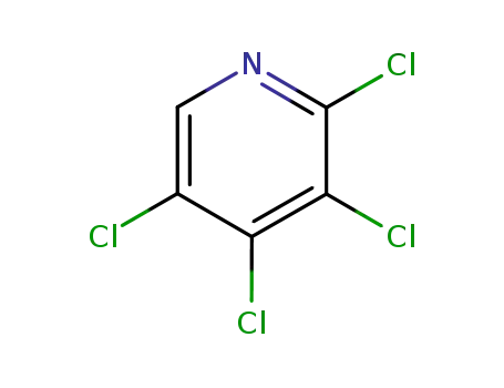 Molecular Structure of 2808-86-8 (2,3,4,5-tetrachloropyridine)