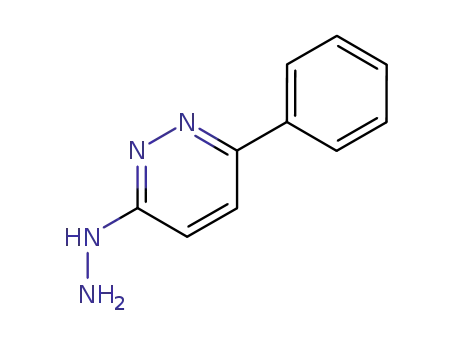 Molecular Structure of 38956-80-8 (3-hydrazino-6-phenylpyridazine(SALTDATA: FREE))