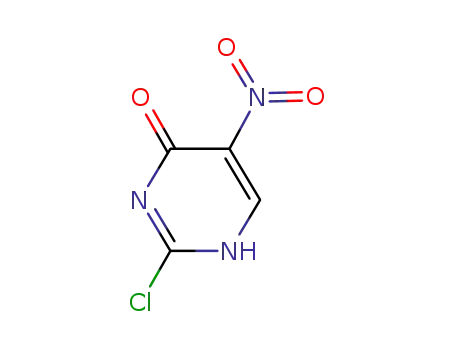 4(1H)-Pyrimidinone, 2-chloro-5-nitro-