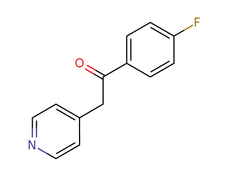 1-(4-플루오로-페닐)-2-피리딘-4-일-에타논