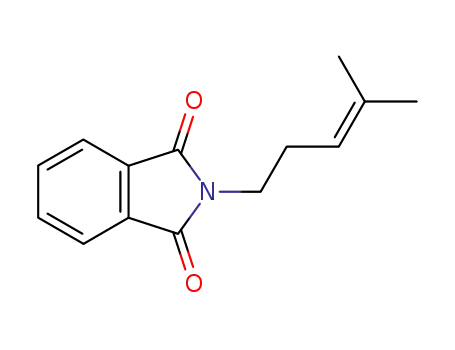 Molecular Structure of 13296-42-9 (1H-Isoindole-1,3(2H)-dione, 2-(4-methyl-3-pentenyl)-)