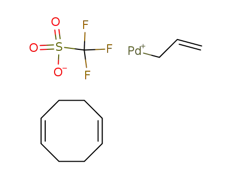 allyl(1,5-cyclooctadiene)palladium trifluoromethanesulfonate