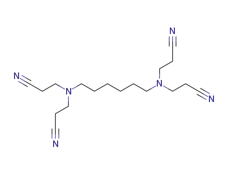 N,N,N',N'-(tetrakis(cyanoethyl)hexamethylenediamine)