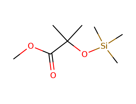 Propanoic acid, 2-methyl-2-[(trimethylsilyl)oxy]-, methyl ester
