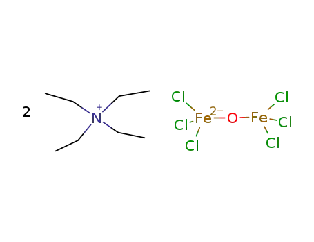 tetraethylammonium μ-oxohexachlorodiferrate(III)