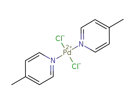 trans-dichlorobis(γ-picoline)palladium(II)