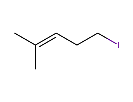 Molecular Structure of 43161-11-1 (2-Pentene, 5-iodo-2-methyl-)