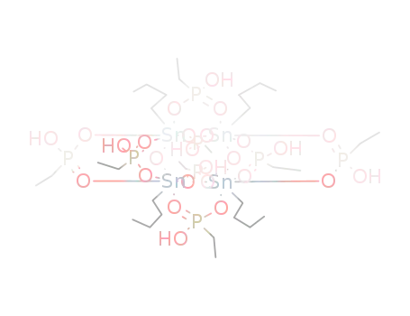 {(C4H9)2Sn2O(O2P(OH)C2H5)4}2