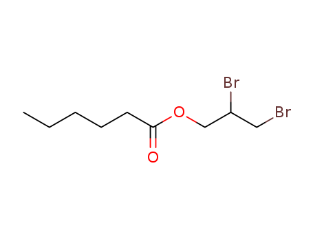 Hexanoic acid, 2,3-dibromopropyl ester