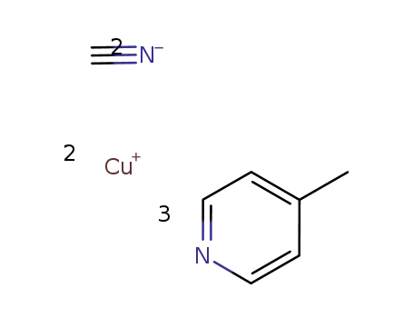 4-methylpyridine copper(I) cyanide complex