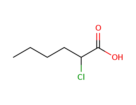 Molecular Structure of 29671-30-5 (2-Chlorocaproic acid)