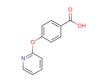Molecular Structure of 51363-00-9 (4-(Pyrid-2-yloxy)benzoic acid)