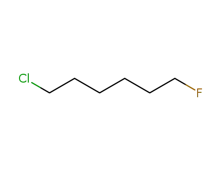 Molecular Structure of 1550-09-0 (1-Chloro-6-fluorohexane)