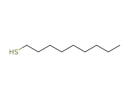 Molecular Structure of 1455-21-6 (1-Nonanethiol)