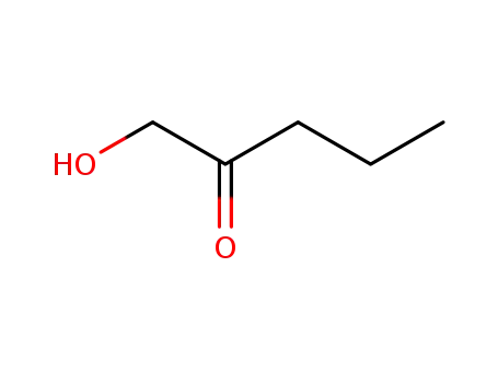 Molecular Structure of 64502-89-2 (1-Hydroxy-2-pentanone)