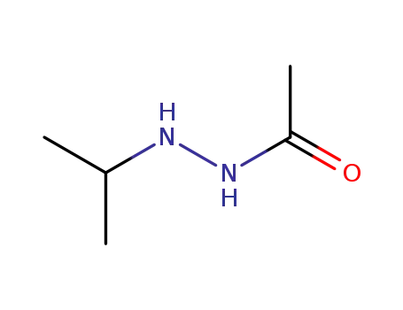 Molecular Structure of 4466-50-6 (N'-Isopropylacetohydrazide)