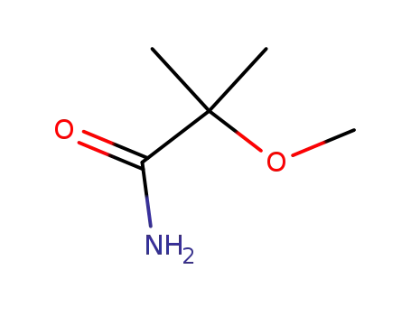 Molecular Structure of 82473-56-1 (Propanamide, 2-methoxy-2-methyl-)