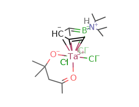 TaCl3(C4H4BNH(CH(CH3)2)2)(OC(CH3)2CH2C(CH3)O)