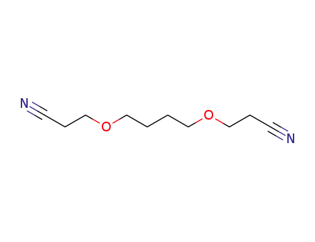 Molecular Structure of 18664-94-3 (3,3'-[butane-1,4-diylbis(oxy)]bispropiononitrile)