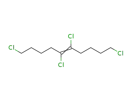 Molecular Structure of 63616-36-4 (5-Decene, 1,5,6,10-tetrachloro-)