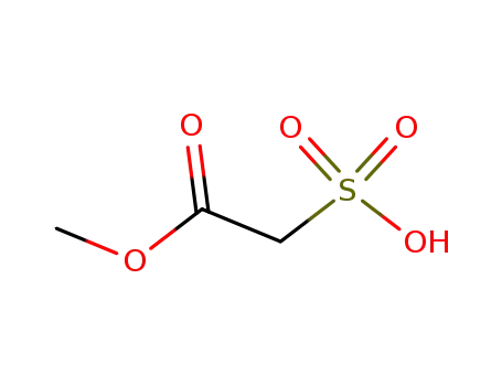 Molecular Structure of 63409-57-4 (Acetic acid, sulfo-, 1-methyl ester)
