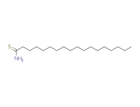 Molecular Structure of 13144-71-3 (octadecanethioamide)