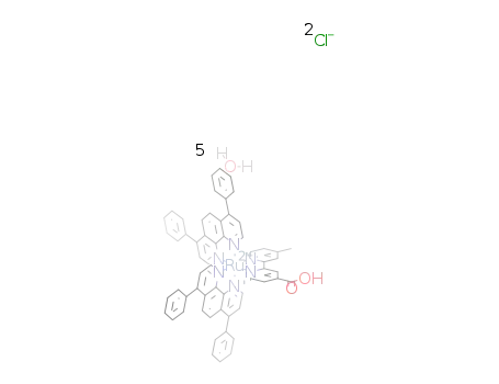 [Ru(4,7-diphenyl-1,10-phenanthroline)2(4-carboxy-4'-methyl-2,2'-bipyridine)][Cl]2*5H2O