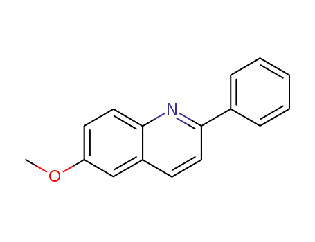 Molecular Structure of 4789-73-5 (2-Phenyl-6-Methoxyquinoline)