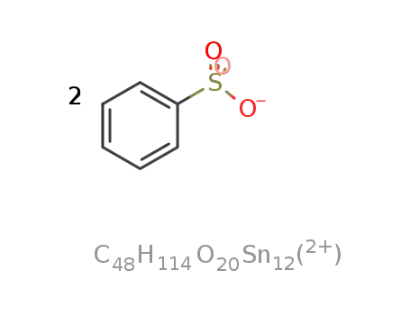 [(n-BuSn)12(μ3-O)14(μ2-OH)6][C6H5(SO3)]2