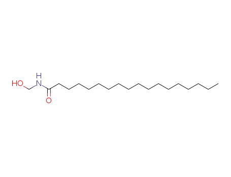 Molecular Structure of 3370-35-2 (N-HYDROXYMETHYL-STEARAMIDE)