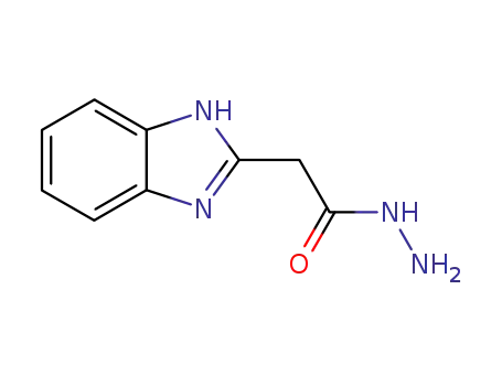 Molecular Structure of 19731-02-3 ((1H-BENZOIMIDAZOL-2-YL)-ACETIC ACID HYDRAZIDE)