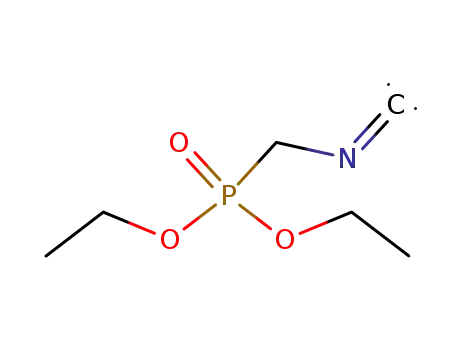 Molecular Structure of 41003-94-5 (DIETHYL ISOCYANOMETHYLPHOSPHONATE)