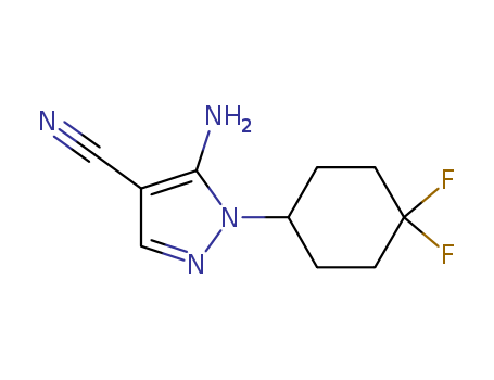 5-aMino-1-(4,4-difluorocyclohexyl)-1H-pyrazole-4-carbonitrile