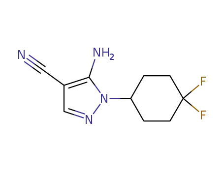 5-aMino-1-(4,4-difluorocyclohexyl)-1H-pyrazole-4-carbonitrile