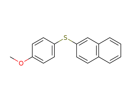(4-methoxyphenyl)(naphthalen-2-yl)sulfane