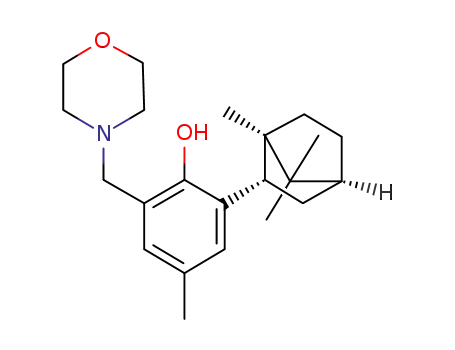 4-methyl-2-(morpholinomethyl)-6-((1RS,2SR,4SR)-1,7,7-trimethylbicyclo[2.2.1]heptan-2-yl)phenol