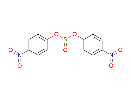 Molecular Structure of 25887-81-4 (bis(p-nitrophenyl) sulphite)